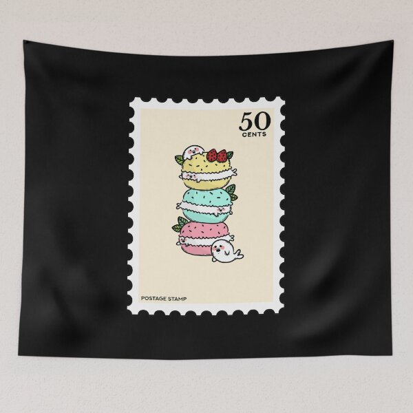 Item preview, Seal and Macaron Stamp designed and sold by RabbitK.