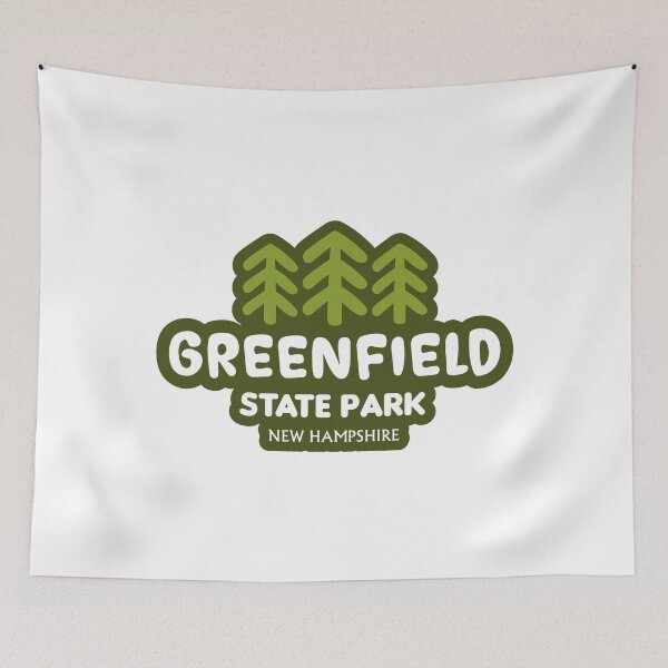 Item preview, Greenfield State Park New Hampshire Green Trees designed and sold by bivenart.