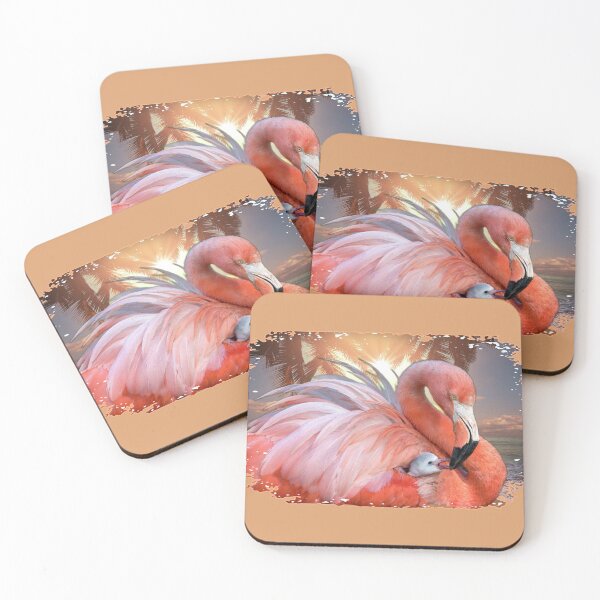 Item preview, WHERE DID THE FLAMINGO WITH THE ROSE WITH HER BABY designed and sold by THE AMERICAN TEEVANGELIST.