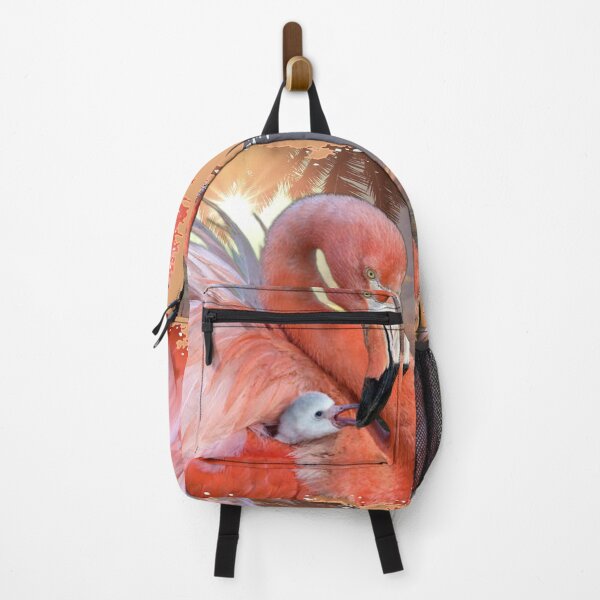 Item preview, WHERE DID THE FLAMINGO WITH THE ROSE WITH HER BABY designed and sold by THE AMERICAN TEEVANGELIST.