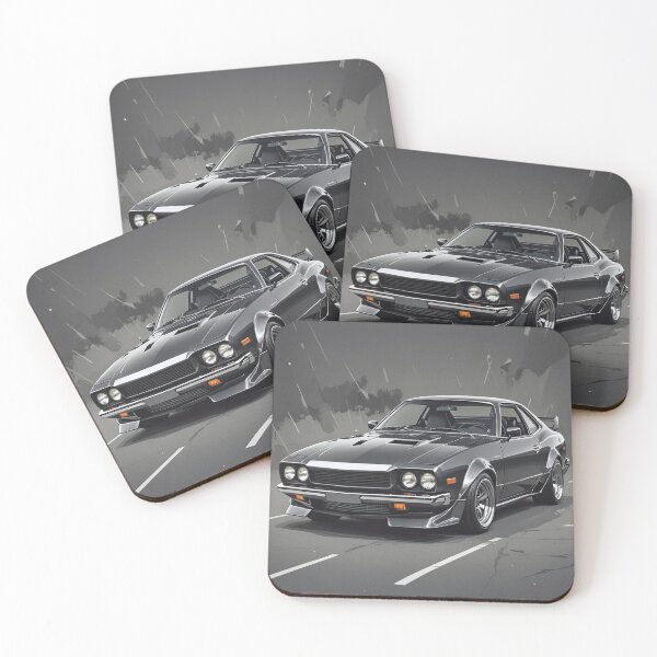 Item preview, Poster classic Toyota Celica black designed and sold by Salimgor Hangaround Music.