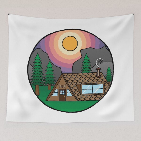 Item preview, Cabin Sunset designed and sold by 6 Feet Under.