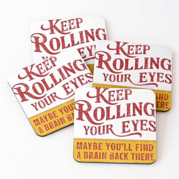 Item preview, Keep rolling your eyes, FunnyFits70, EyeRoll, Brain, Quest, Humor, Wit, Playful, Sarcasm, Illustration, Comedy, Quirky designed and sold by FunnyFits70.
