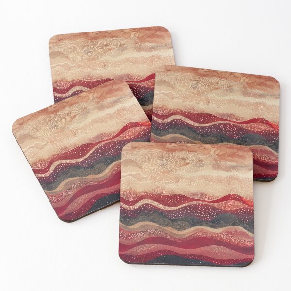 Item preview, Aboriginal Inspired Dot Art - Desert Vibes designed and sold by GrinGalore.