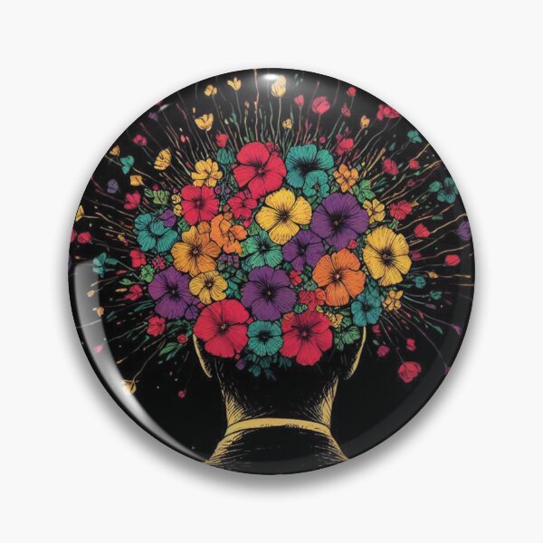 Item preview, Beautiful colorful flowers in the  girl shadow vol.7 designed and sold by Bspaces.