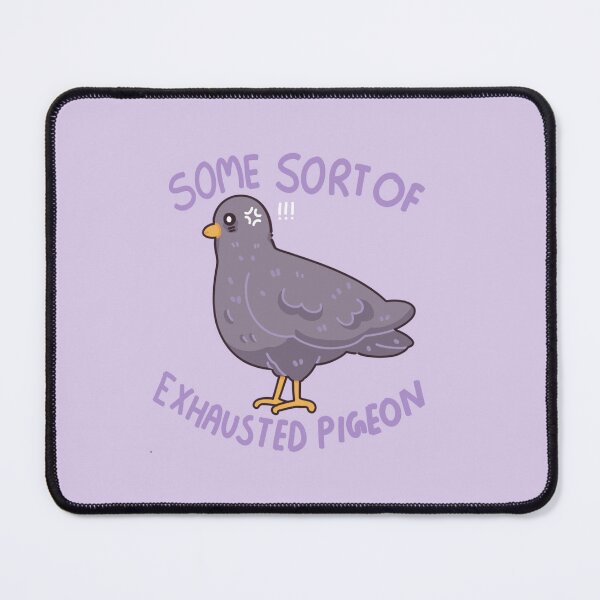 Item preview, Some sort of exhausted pigeon funny tired bird designed and sold by Kawabijutsu21.