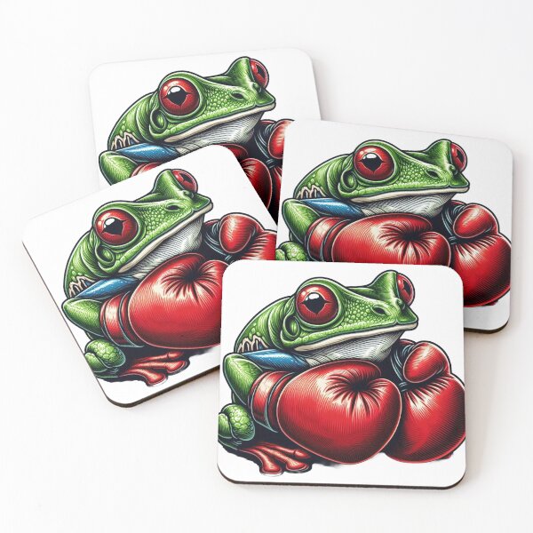 Item preview, Froggy Fury: Boxing Gloves Poster Collection designed and sold by Martial-Art-23.