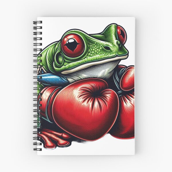 Item preview, Froggy Fury: Boxing Gloves Poster Collection designed and sold by Martial-Art-23.