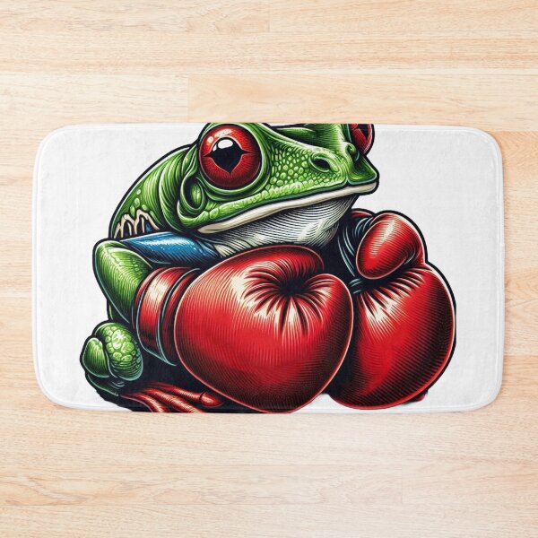 Item preview, Froggy Fury: Boxing Gloves Poster Collection designed and sold by Martial-Art-23.