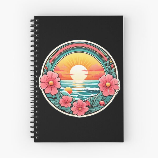 Item preview, Bubblegum Sunset over a Hawaiian Beach with Orchids designed and sold by NautiChic.
