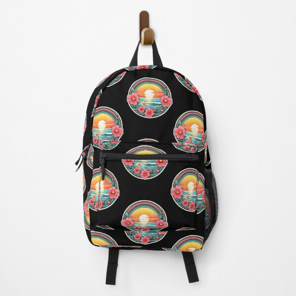 Item preview, Bubblegum Sunset over a Hawaiian Beach with Orchids designed and sold by NautiChic.