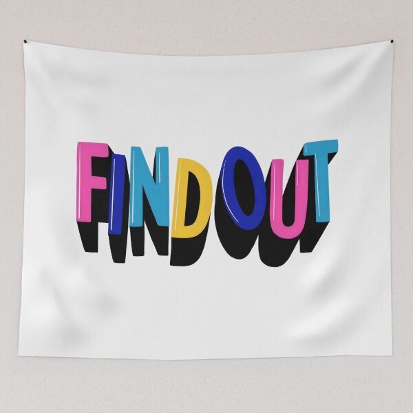 Item preview, Vivid Exploration: 'Find Out' Design designed and sold by Luxuriously.