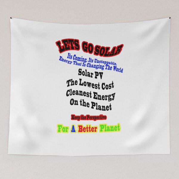 Item preview, Lets Go Solar For a Better Planet designed and sold by 4ABetterPlanet.