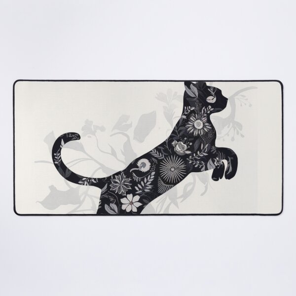 Item preview, Floral cat designed and sold by WildernessTints.