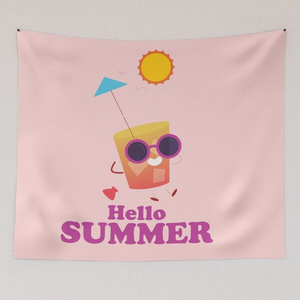 Item preview, Hello Summer  designed and sold by DustyModern.