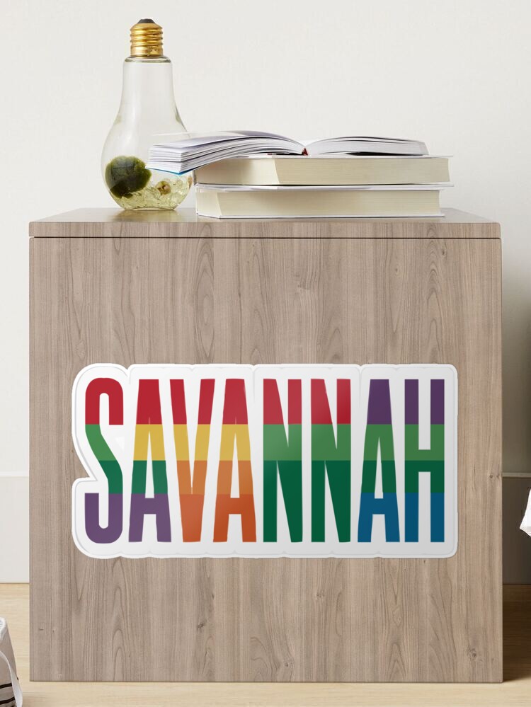 Thumbnail 1 of 3, Sticker, Savannah Fun Color Souvenirs designed and sold by For91days-Blog.
