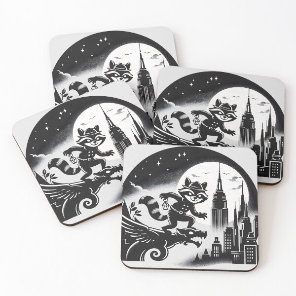 Item preview, Raccoon Burglar designed and sold by LynZorArts.