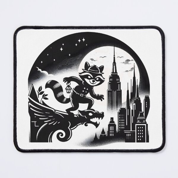 Item preview, Raccoon Burglar designed and sold by LynZorArts.