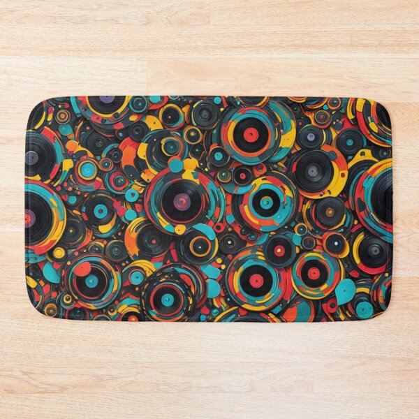 Item preview, Abstract Record Albums Pattern designed and sold by calibrit.