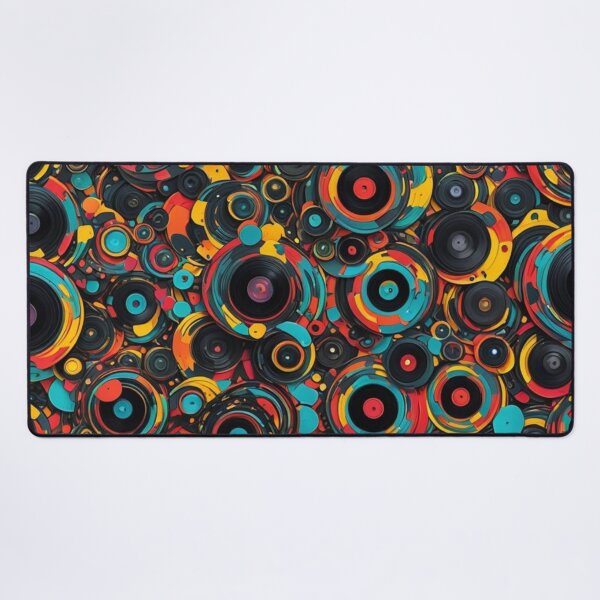 Item preview, Abstract Record Albums Pattern designed and sold by calibrit.