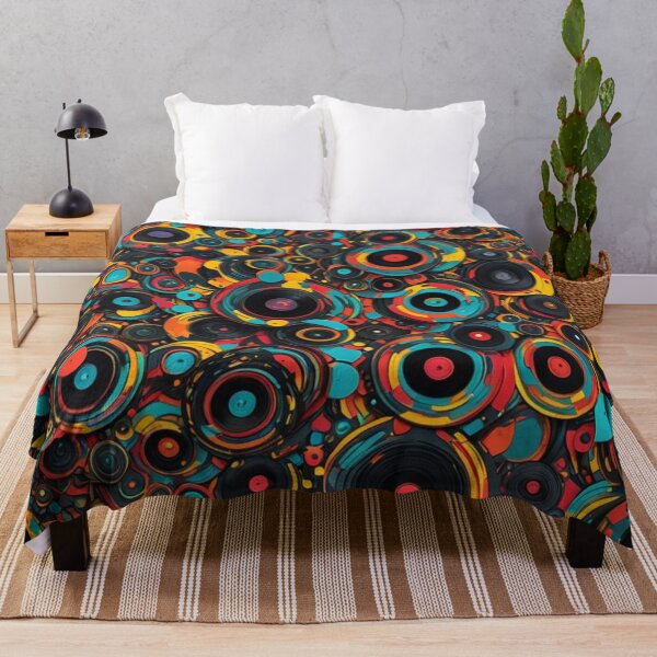 Item preview, Abstract Record Albums Pattern designed and sold by calibrit.