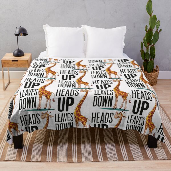 Item preview, Heads Up, Leaves Down: A Cartoon Giraffe's Life Lesson designed and sold by SplashTastic.
