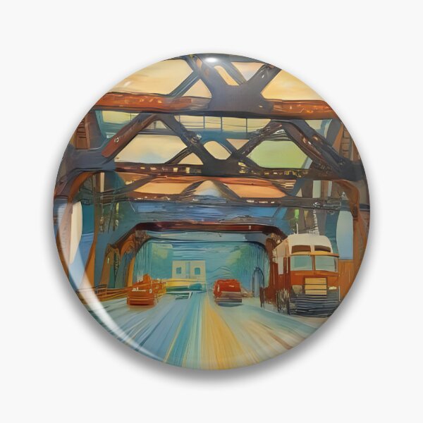 Item preview, Driving over the bridge  designed and sold by Nomad-Maynard.