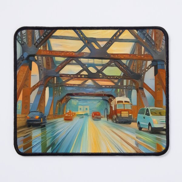 Item preview, Driving over the bridge  designed and sold by Nomad-Maynard.