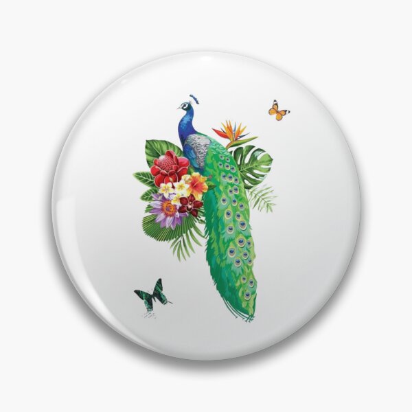 Item preview, Majestic Peacock Art - Colorful and Elegant Design designed and sold by SAMSOH.