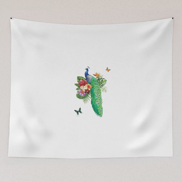 Item preview, Majestic Peacock Art - Colorful and Elegant Design designed and sold by SAMSOH.