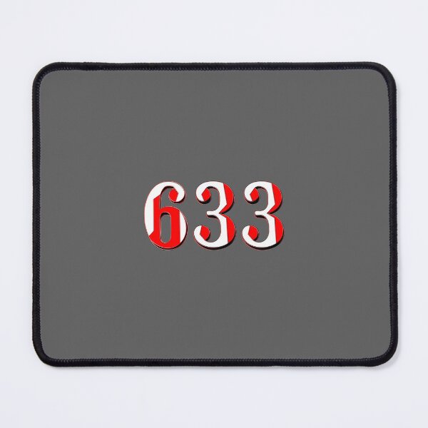 Item preview, number six hundred and thirty-three digit 633 order sequence team member age designed and sold by 4rpixs.