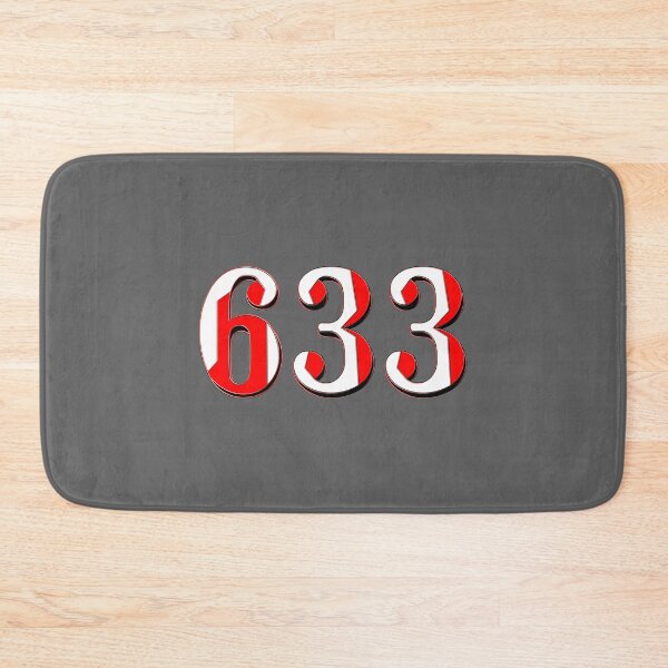 Item preview, number six hundred and thirty-three digit 633 order sequence team member age designed and sold by 4rpixs.