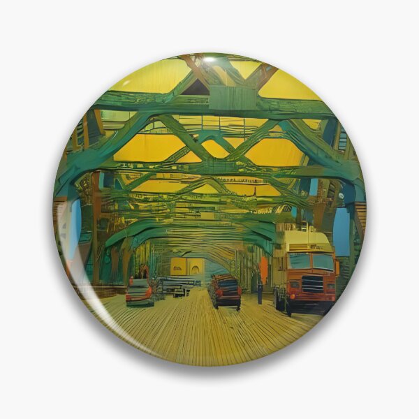 Item preview, Driving over the bridge  designed and sold by Nomad-Maynard.