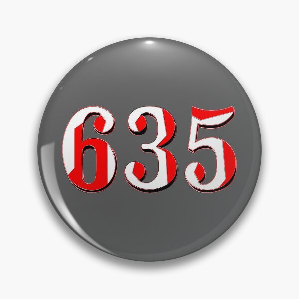 Item preview, number six hundred and thirty-five digit 635 order sequence team member age designed and sold by 4rpixs.