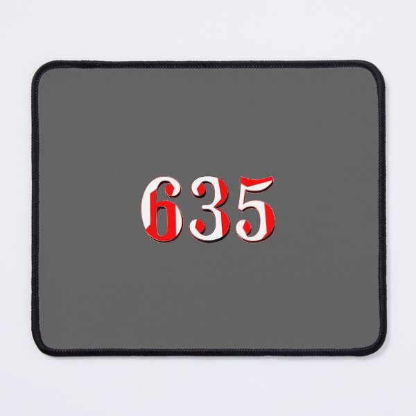 Item preview, number six hundred and thirty-five digit 635 order sequence team member age designed and sold by 4rpixs.