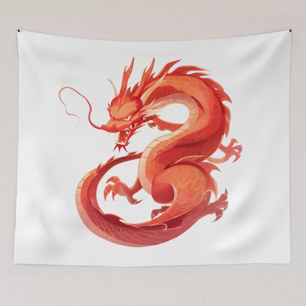 Item preview, Oriental Red Dragon designed and sold by Necessity.