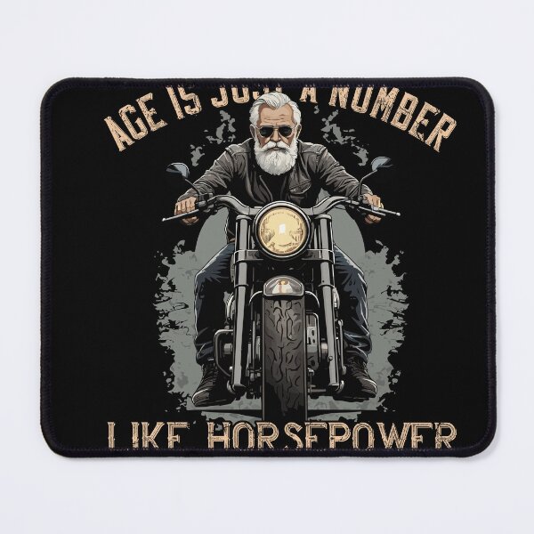 Item preview, Horsepower Lover Funny Biker Grandpa Design designed and sold by LuminOrb.