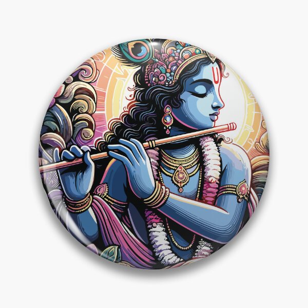 Item preview, Divine Flutist: Young Krishna  designed and sold by CyberWindow.