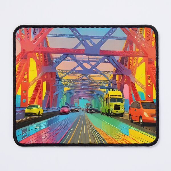 Item preview, Driving over the bridge  designed and sold by Nomad-Maynard.