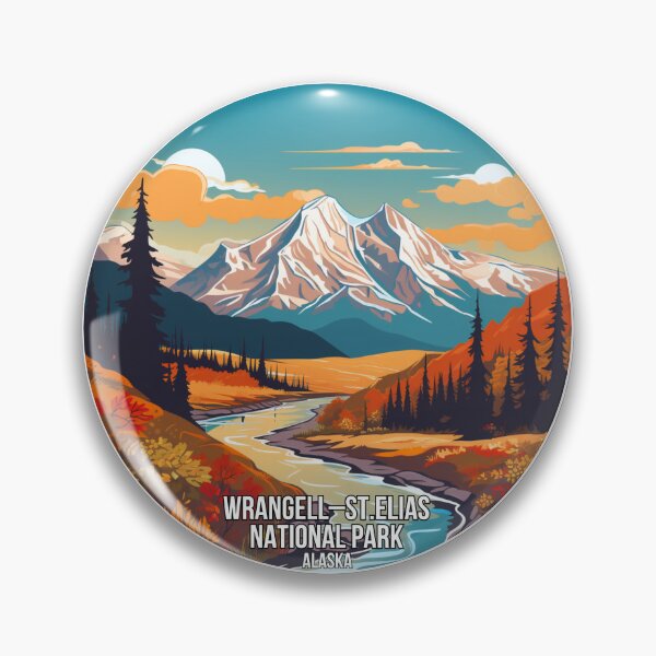 Item preview, Wrangell–St.Elias National Park (Alaska) designed and sold by digitalcupids.