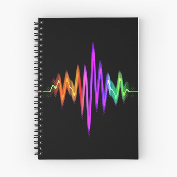 Item preview, Sound Wave rainbow colors designed and sold by WVortex.