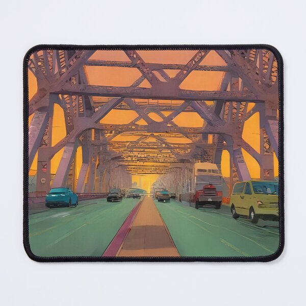 Item preview, Driving over the bridge  designed and sold by Nomad-Maynard.