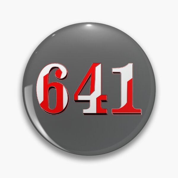 Item preview, number six hundred and forty-one digit 641 order sequence team member age designed and sold by 4rpixs.