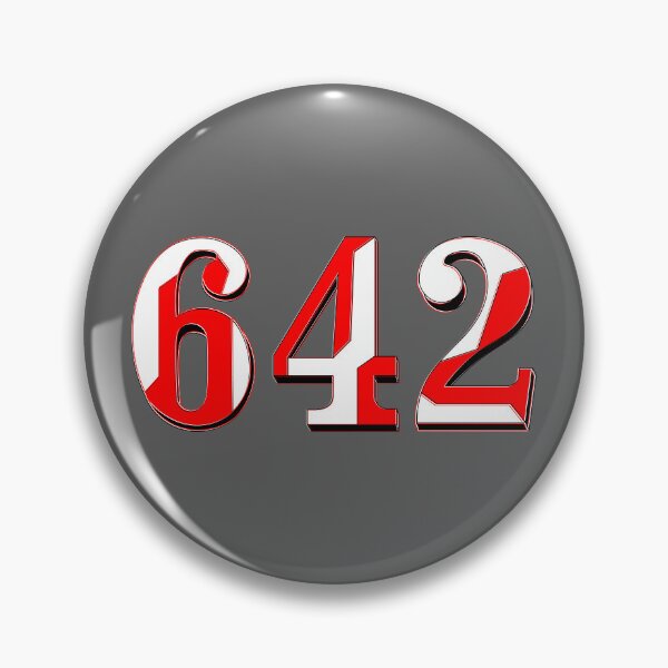 Item preview, number six hundred and forty-two digit 642 order sequence team member age designed and sold by 4rpixs.