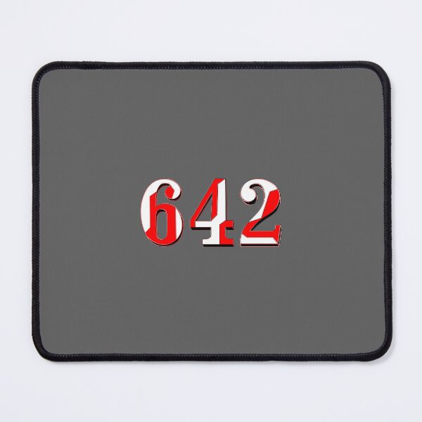 Item preview, number six hundred and forty-two digit 642 order sequence team member age designed and sold by 4rpixs.