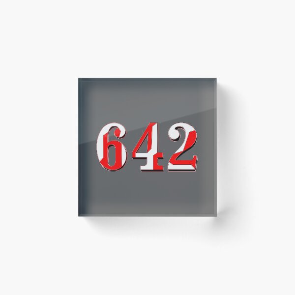 Item preview, number six hundred and forty-two digit 642 order sequence team member age designed and sold by 4rpixs.