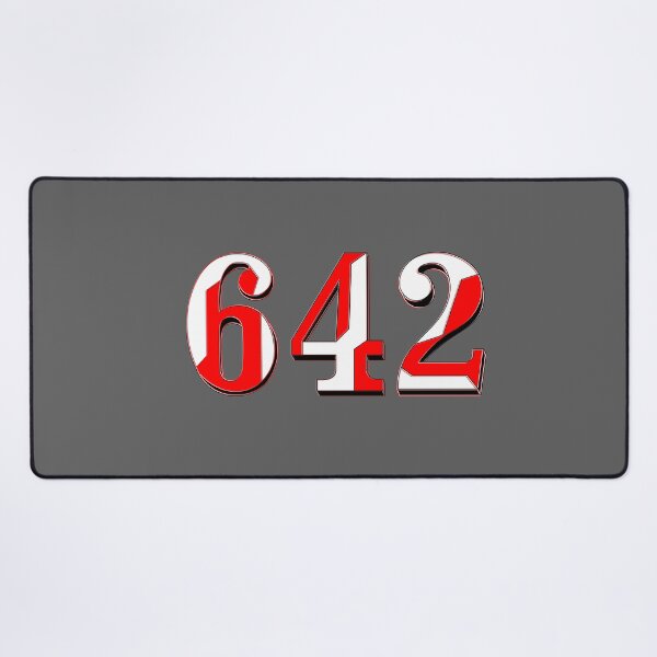 Item preview, number six hundred and forty-two digit 642 order sequence team member age designed and sold by 4rpixs.