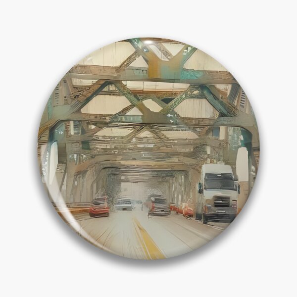 Item preview, Driving over the bridge  designed and sold by Nomad-Maynard.