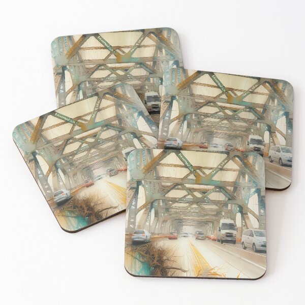 Item preview, Driving over the bridge  designed and sold by Nomad-Maynard.