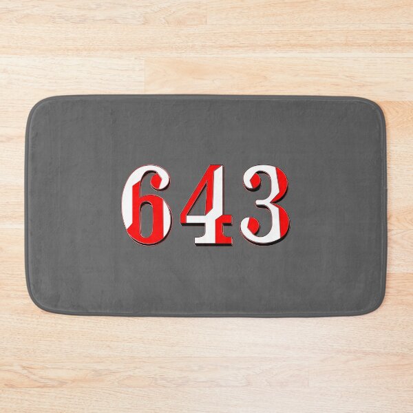 Item preview, number six hundred and forty-three digit 643 order sequence team member age designed and sold by 4rpixs.